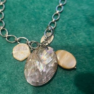 Chico’s Necklace with beautiful charms